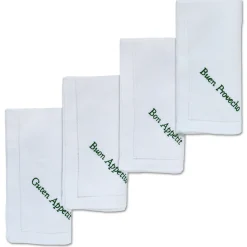 Bon Appétit Dinner Napkins (4)
