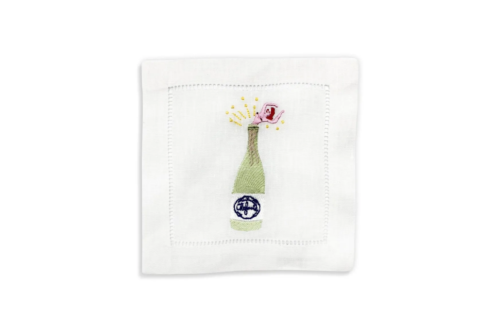 Champagne Girl Cocktail Napkins (4)