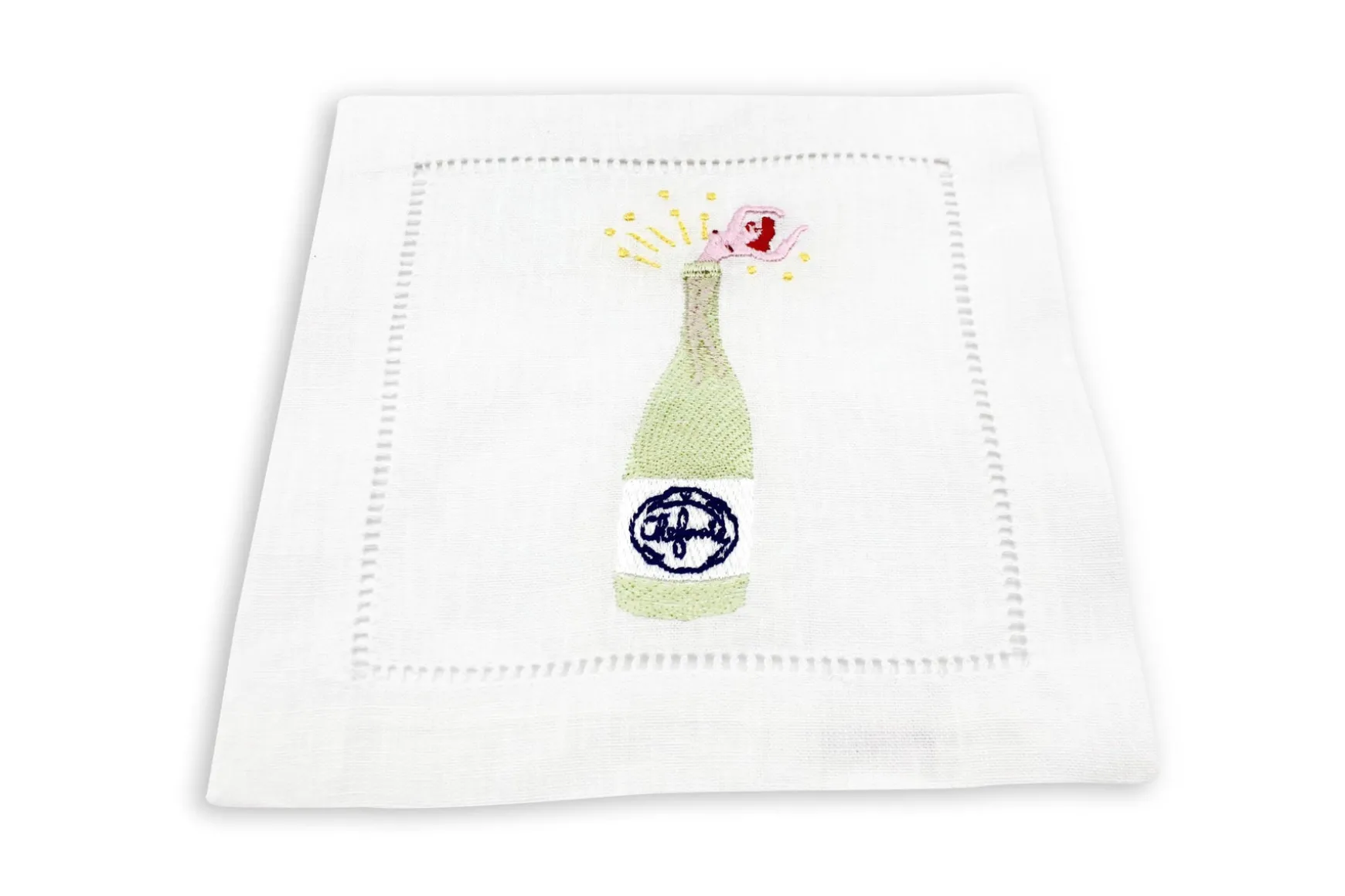 Champagne Girl Cocktail Napkins (4)