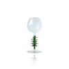 Christmas Stem Glass
