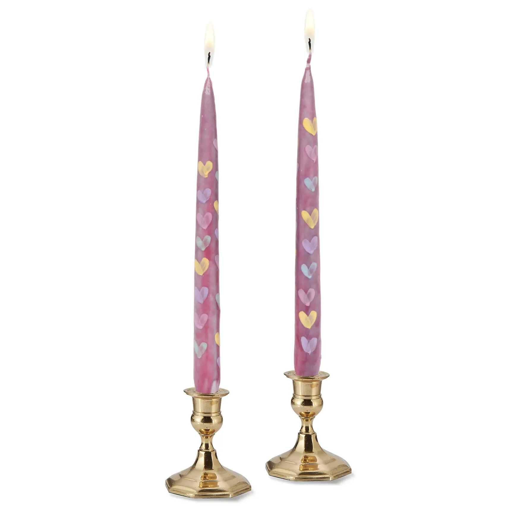 Conversation Heart Tapers (2)