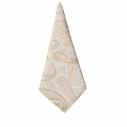 Creamy Paisley Napkins (4)