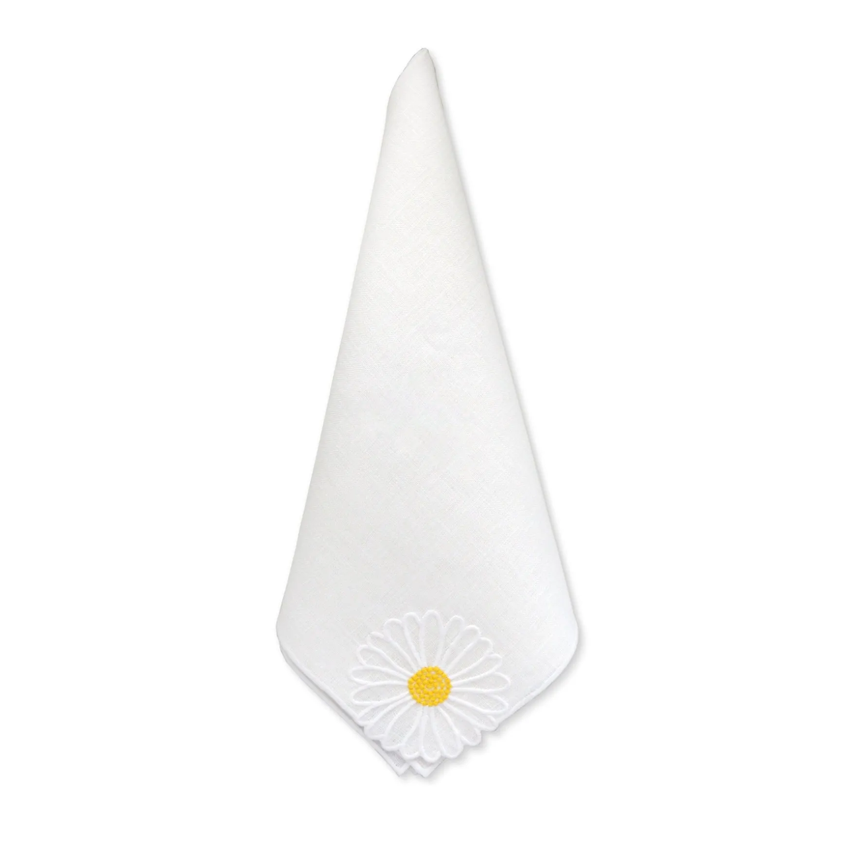 Daisy Linen Dinner Napkins (4)