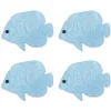 Flat Fish Cocktail Napkins (4)