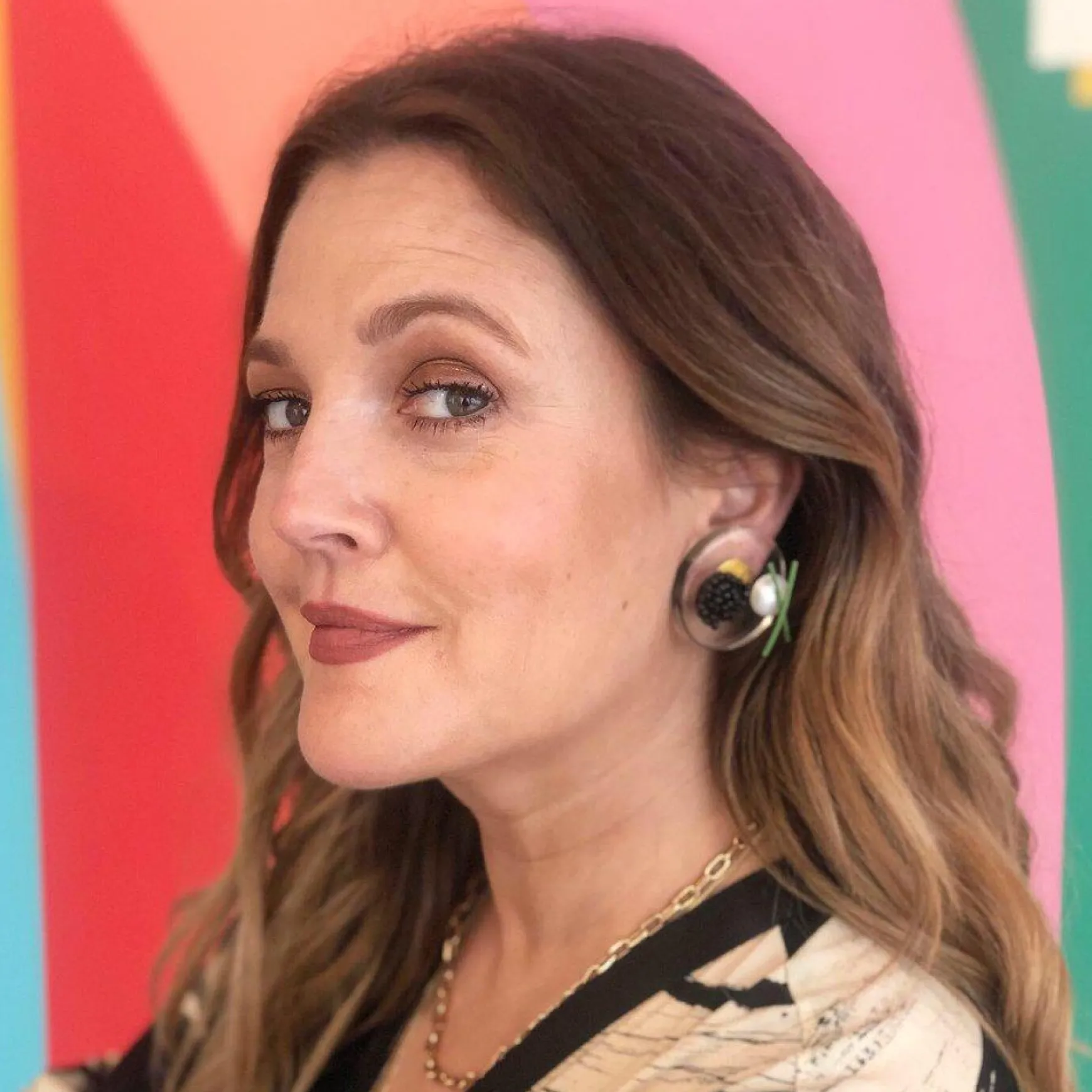Glass Blini Earrings