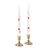 Painted Kiss Tapers (2)