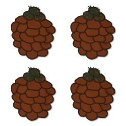 Pinecone Cocktail Napkins (4)
