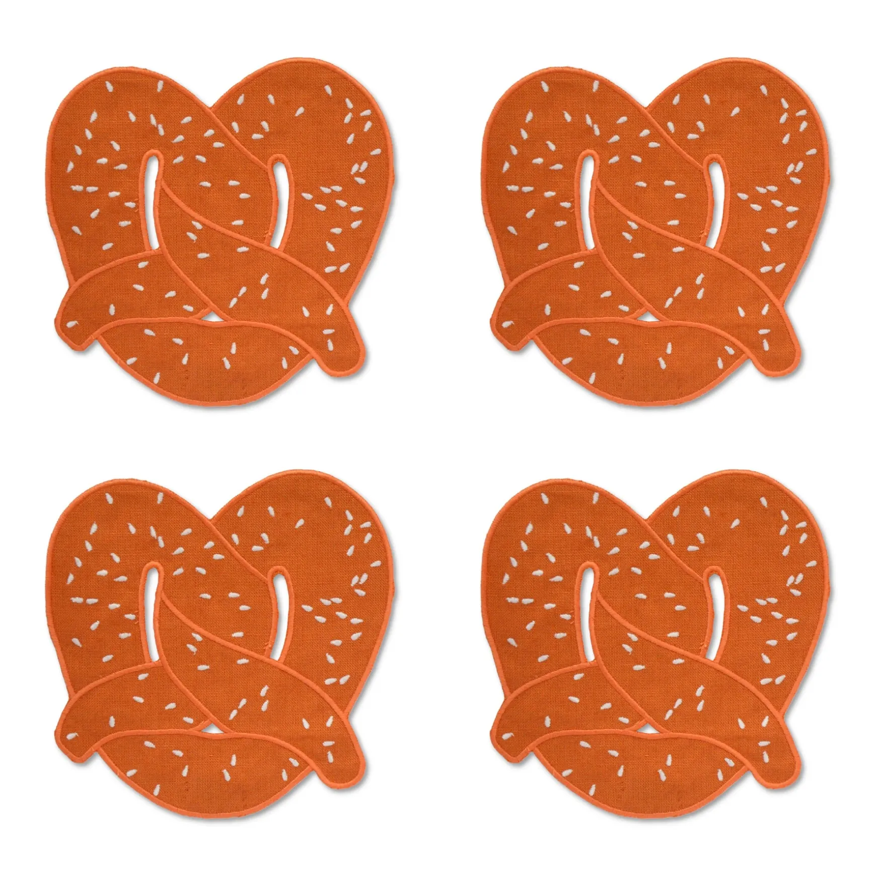 Pretzel Cocktail Napkins (4)