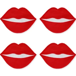 Red Lip Cocktail Napkins (4)
