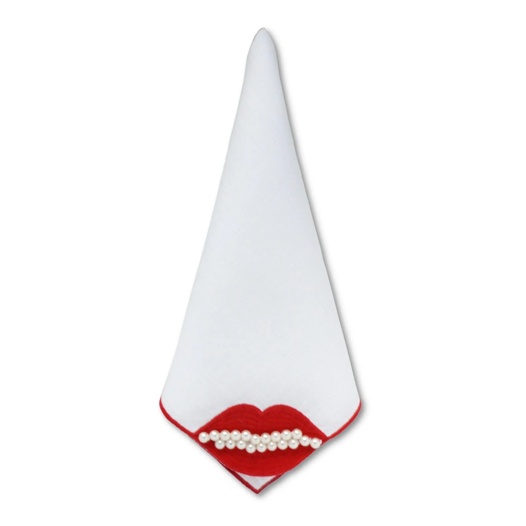 Red Lips Dinner Napkins (4)