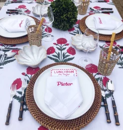 Red Poppy Tablecloth