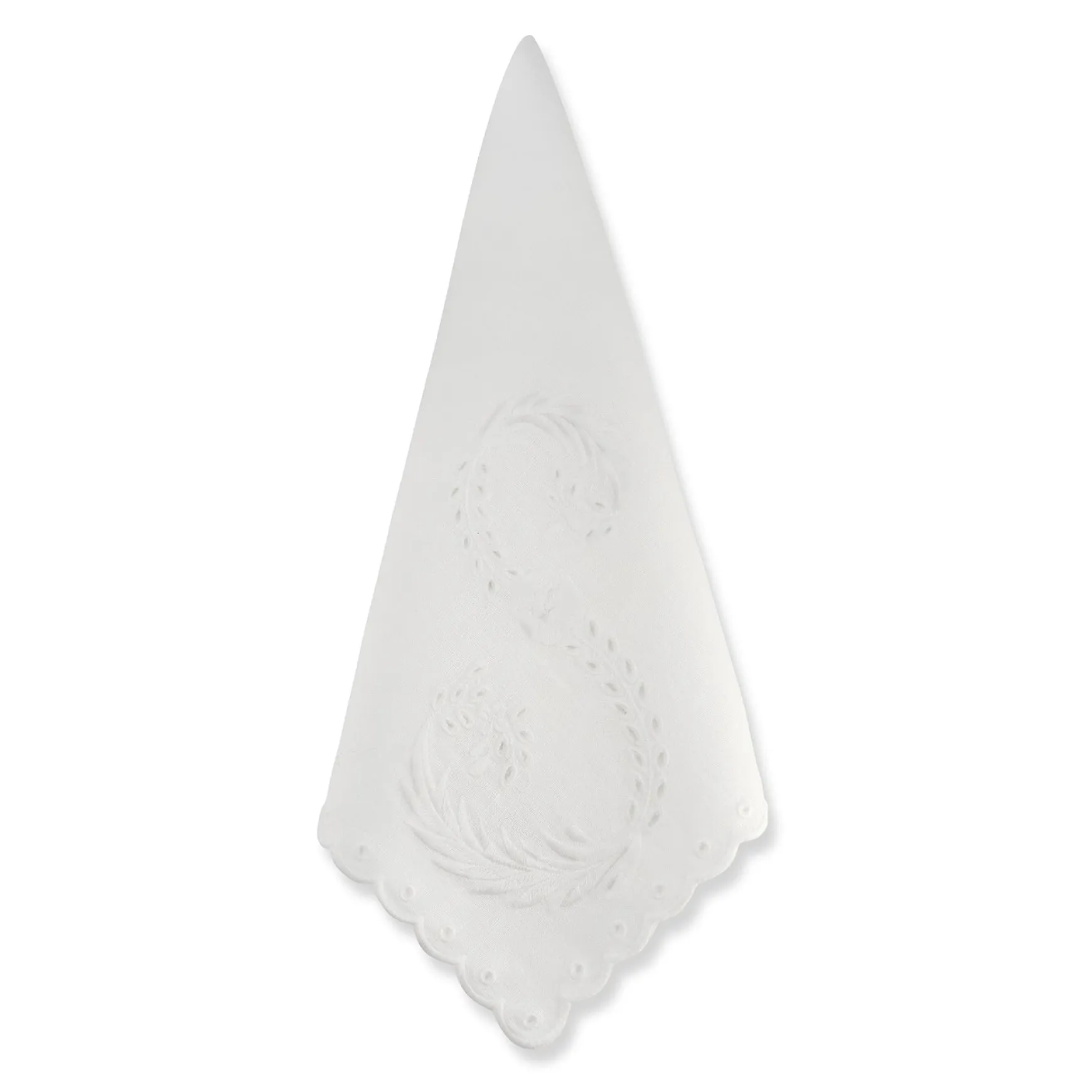 S Cutwork Dinner Napkins (4)