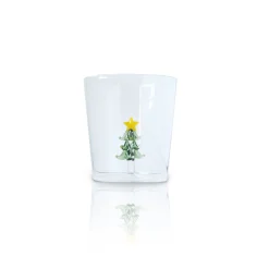 Stemless Christmas Glass