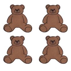 Teddy Bear Cocktail Napkins (4)