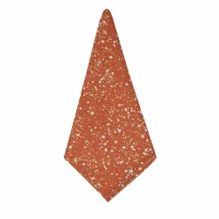 Terra Cotta Splatter Napkins (4)