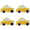 Yellow Taxi Cocktail Napkins (4)